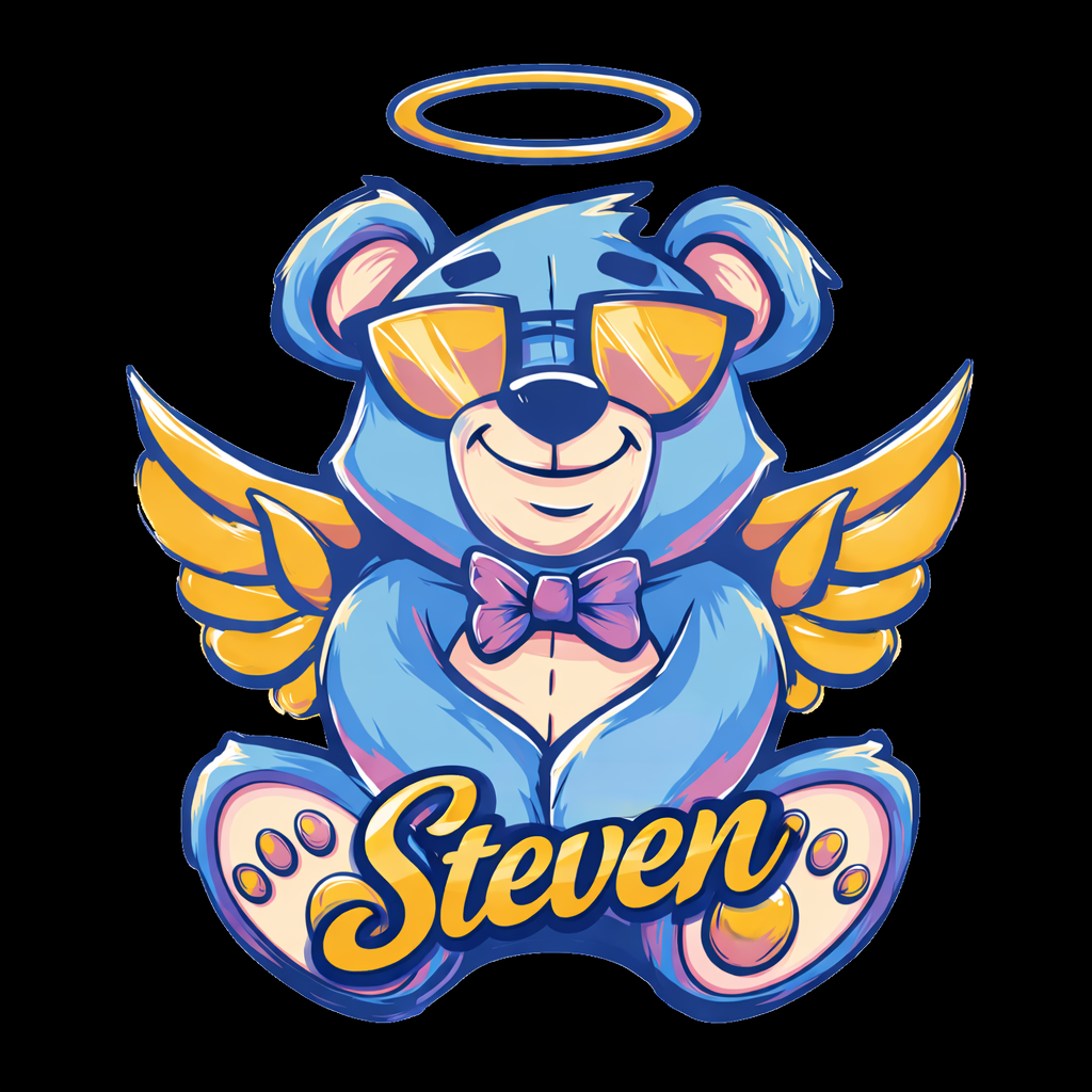 Schattige Engelbeer T-shirt van 100% Katoen – Personaliseerbaar met Naam