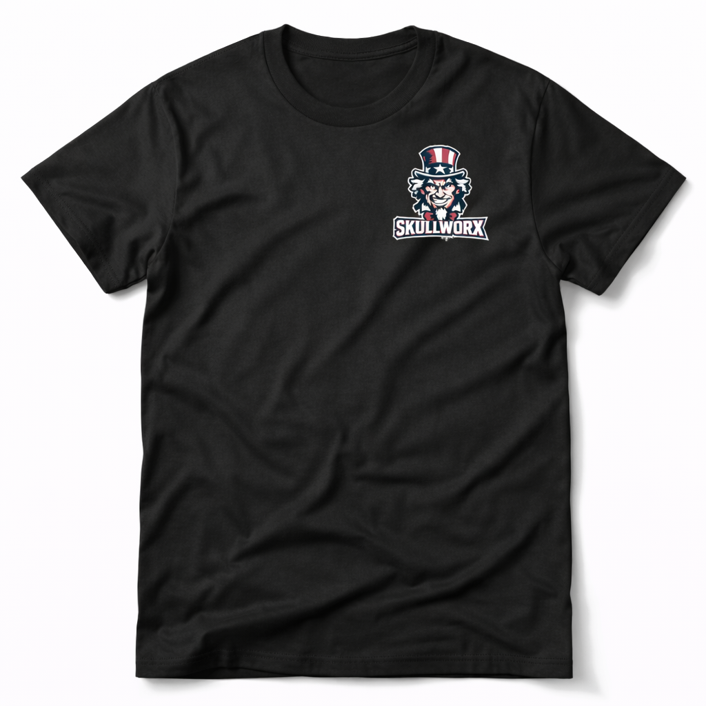 Skullworx Skull T-Shirt Zwart