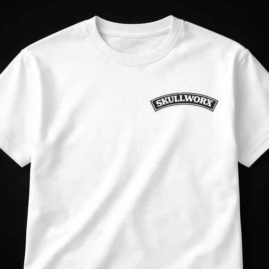 Biker Kids Kinder T-Shirt – SkullWorx | Personaliseerbaar met Naam