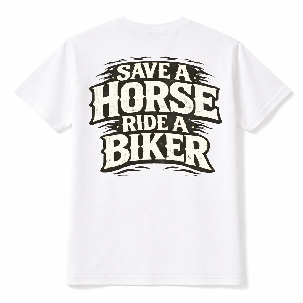 Save a Horse Ride a Biker