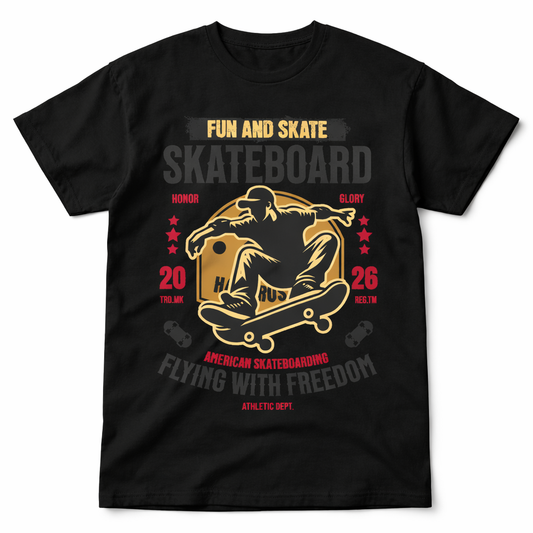 Skateboard Freedom T-Shirt