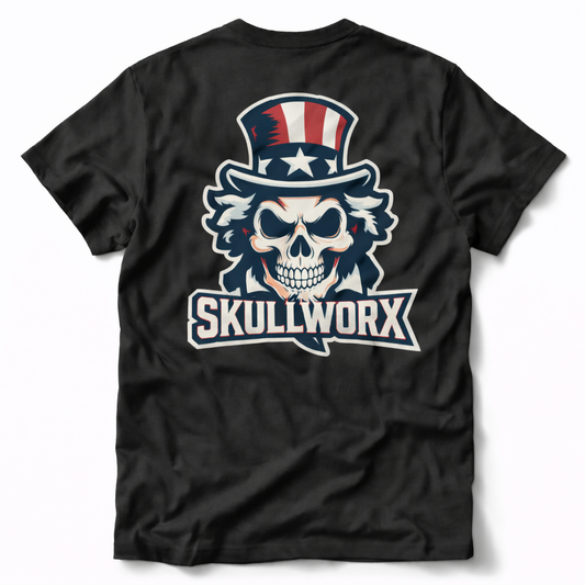 Skullworx Skull T-Shirt Zwart