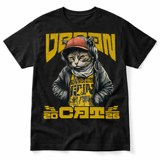 Urban Cat Streetwear T-Shirt