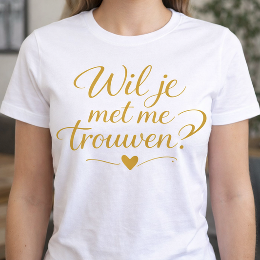 Wil je met me trouwen? Dames
