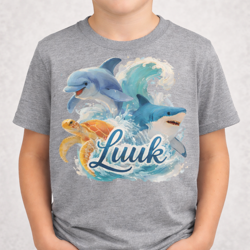 Gepersonaliseerd kinder T-shirt