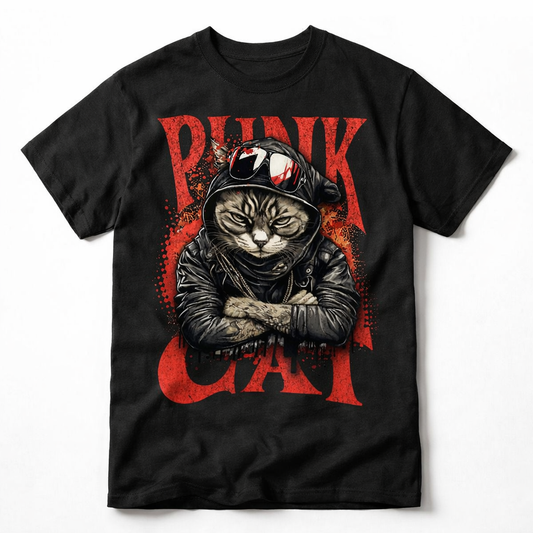 Punk Cat T-Shirt